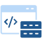 custom development logo