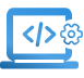 ReactJS Web App Development Icon